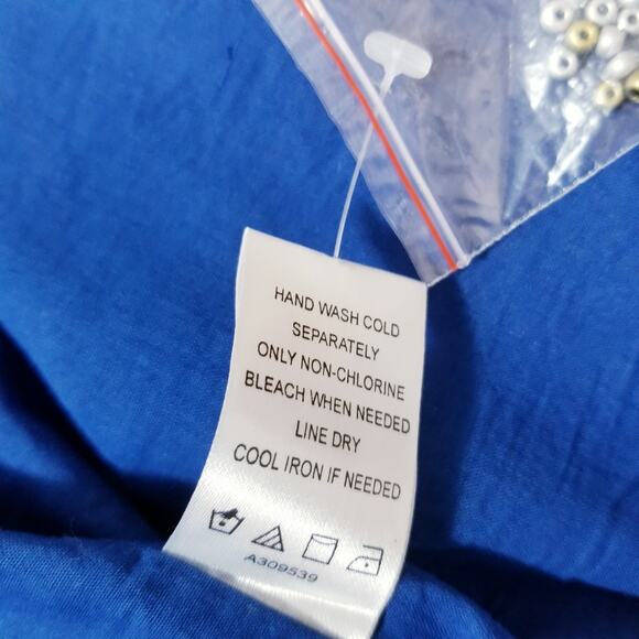 Laurie Felt 100% Cotton Bohemian Floral Embroidered Blazer Jacket - Picture 10 of 14